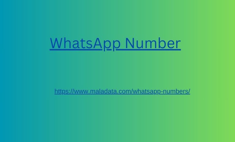 WhatsApp Number