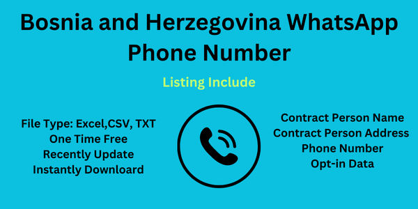 Bosnia and Herzegovina WhatsApp Number List