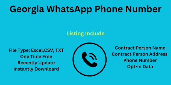 Georgia WhatsApp Number List