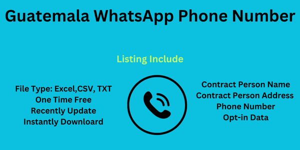 Guatemala WhatsApp Number List