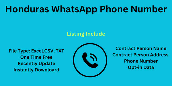 Honduras WhatsApp Number List