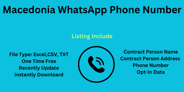 WhatsApp Phone Number Data