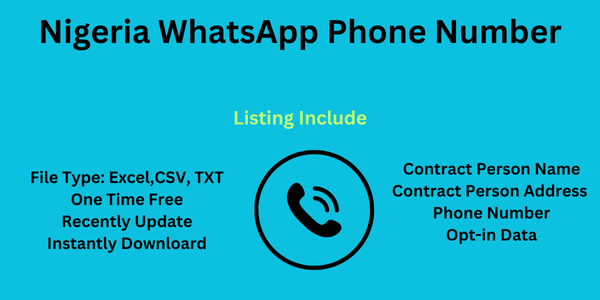 Nigeria WhatsApp Number List