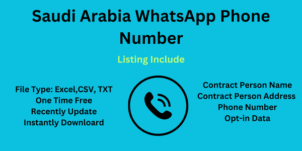 Saudi Arabia WhatsApp Number List