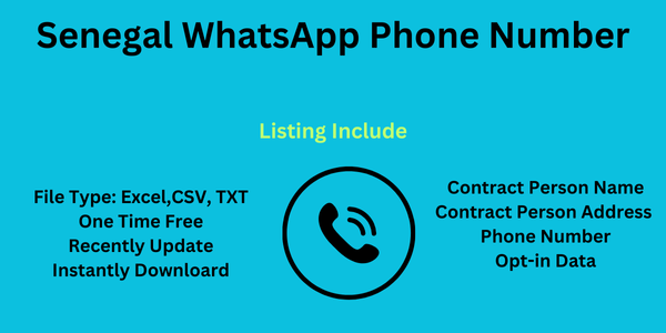 Senegal WhatsApp Number List