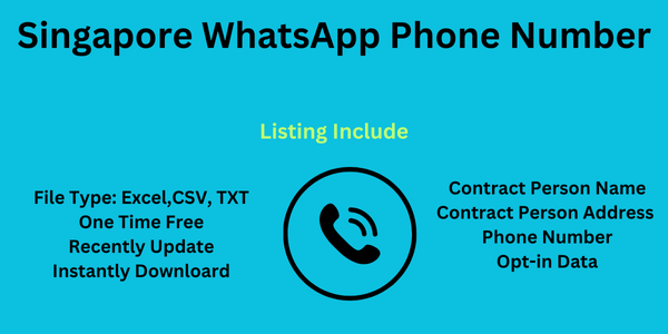 Singapore WhatsApp Number List