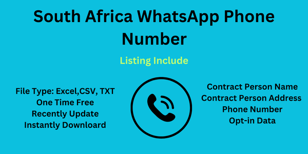 South Africa WhatsApp Number List