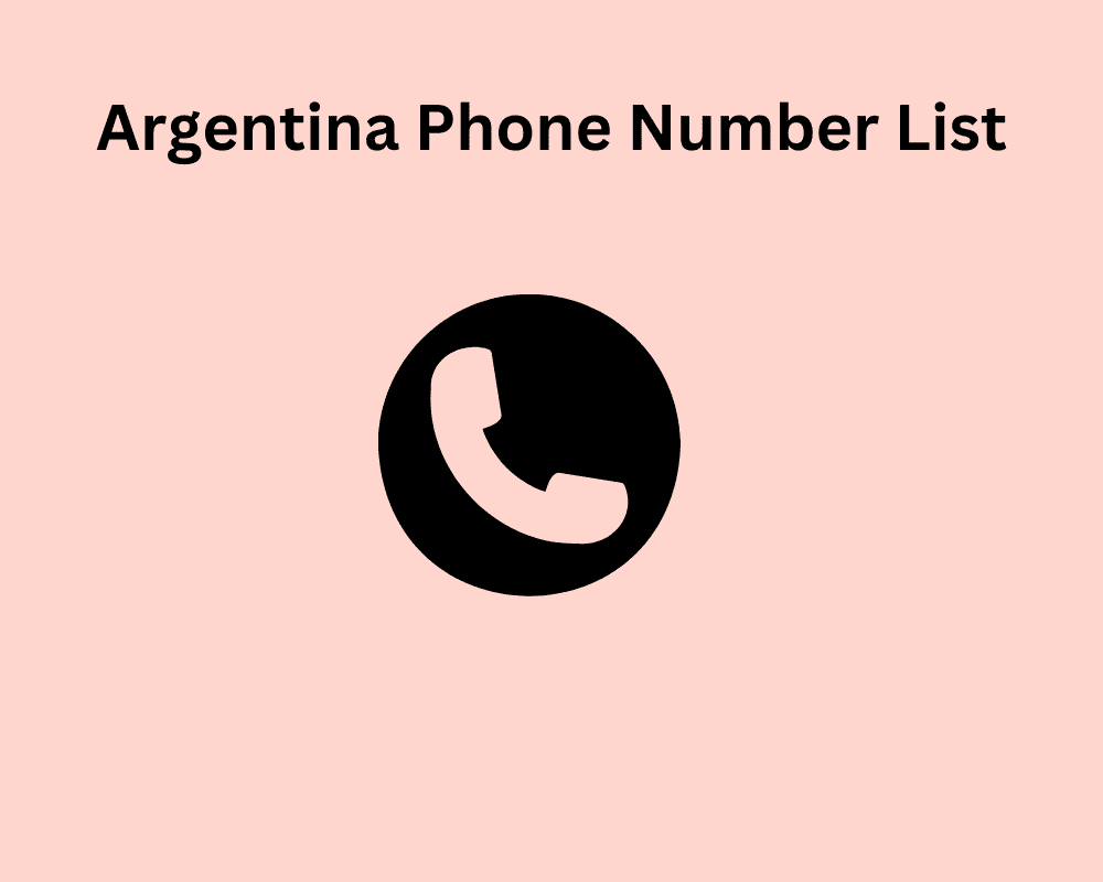 Argentina Phone Number List