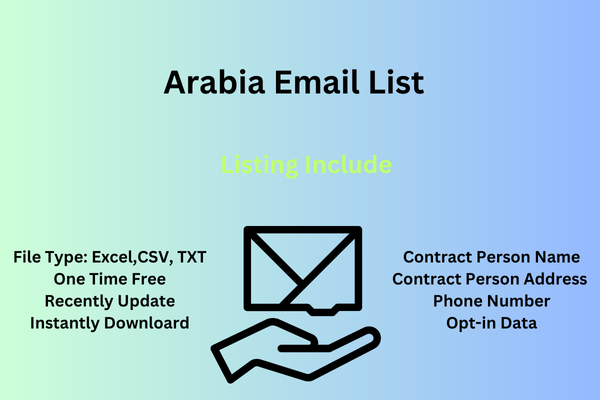 Arabia email list