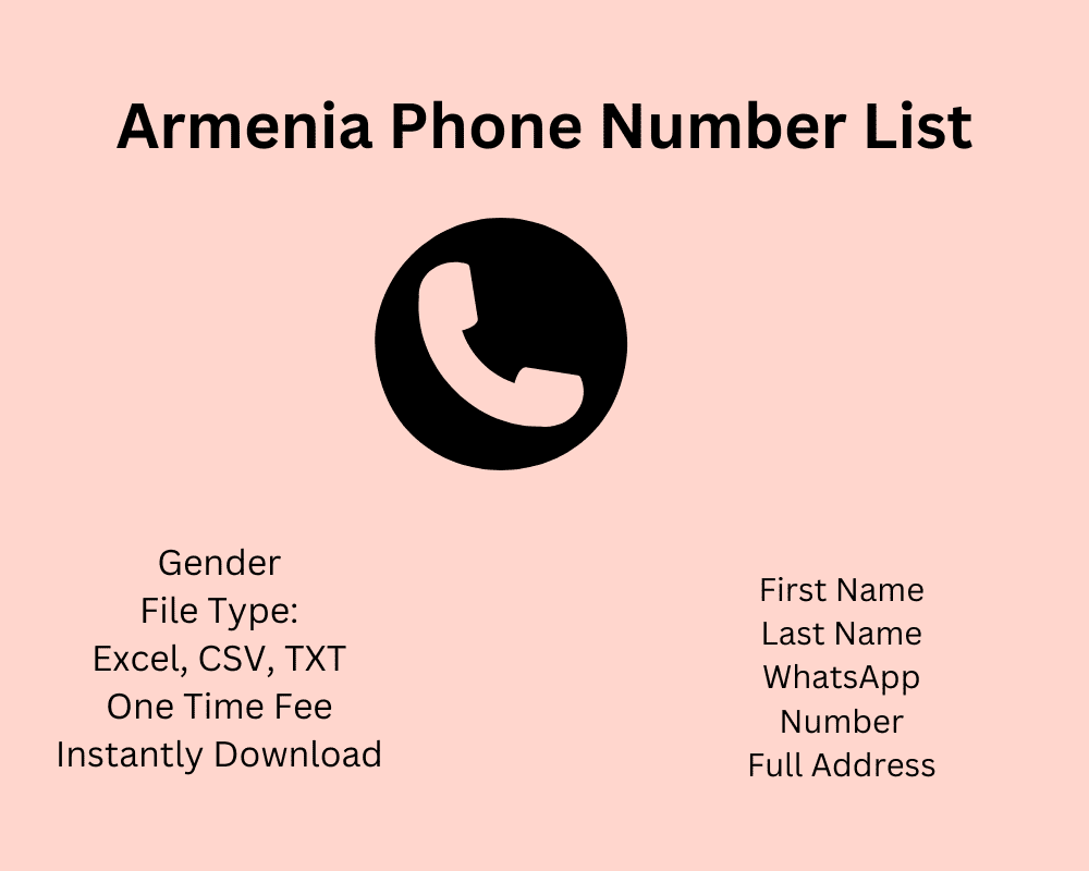 Armenia Phone Number List