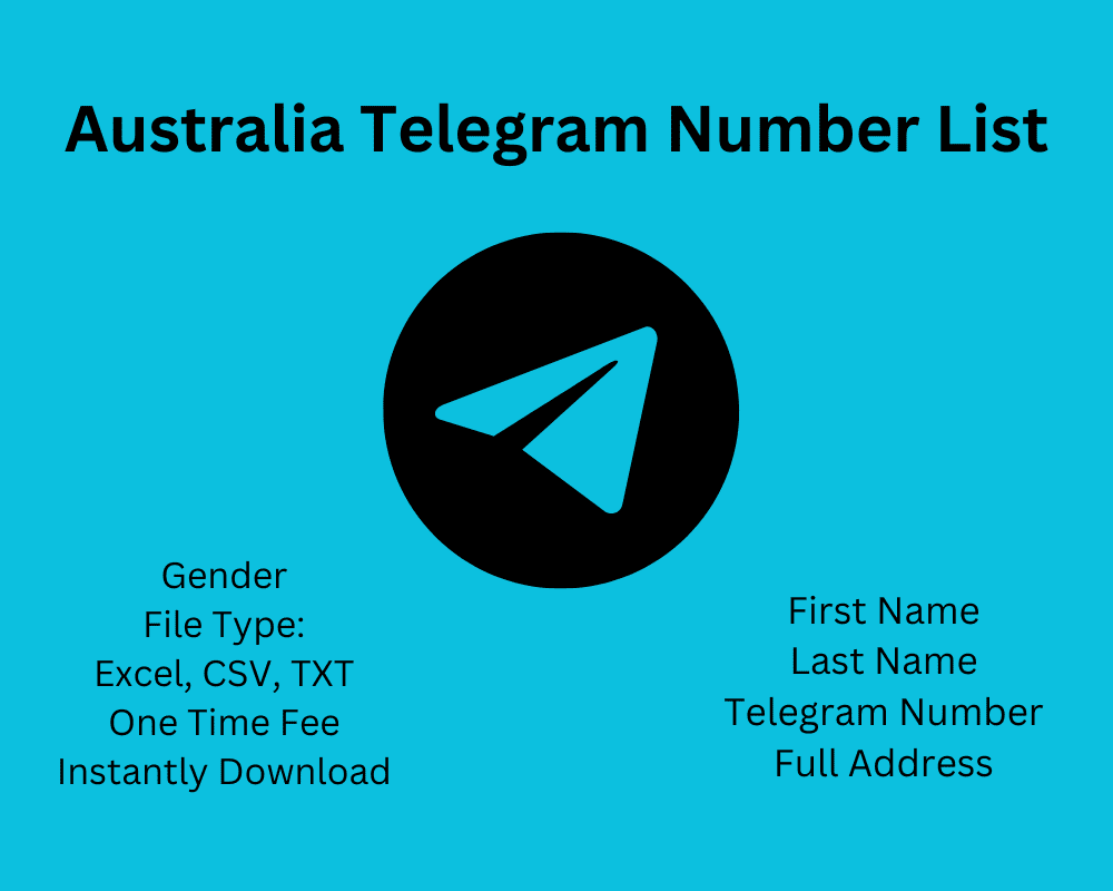 Australia Telegram Number List