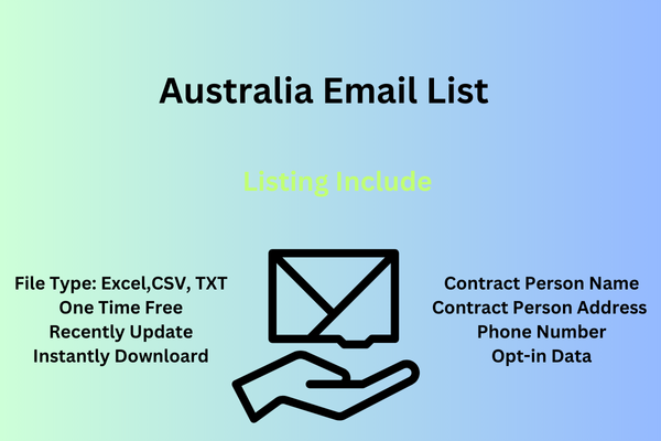 Australia email list