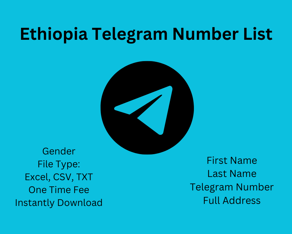 Ethiopia Telegram Number List