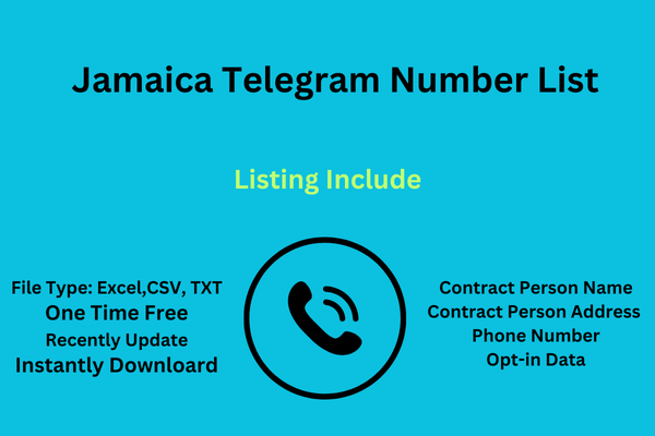 Jamaica Telegram Number List