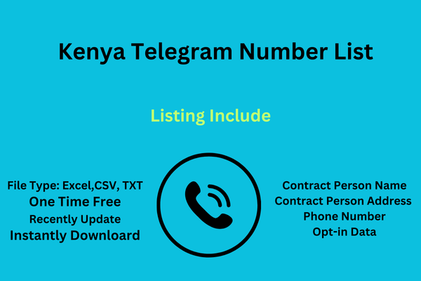 Kenya Telegram Number List