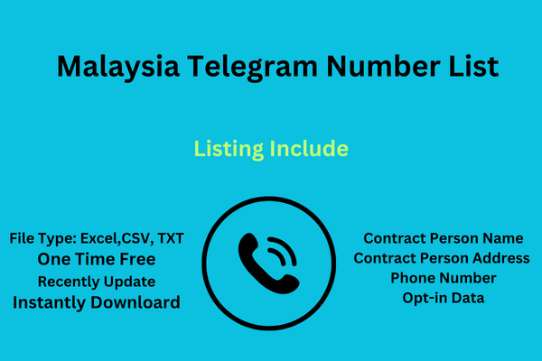 Malaysia telegram number list