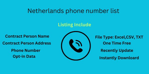 Netherlands phone number list