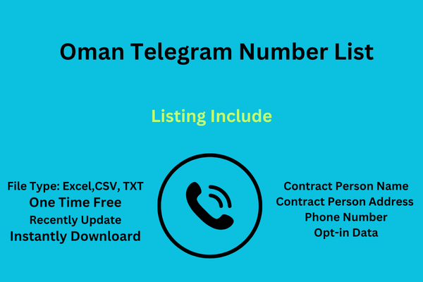 Oman telegram number list