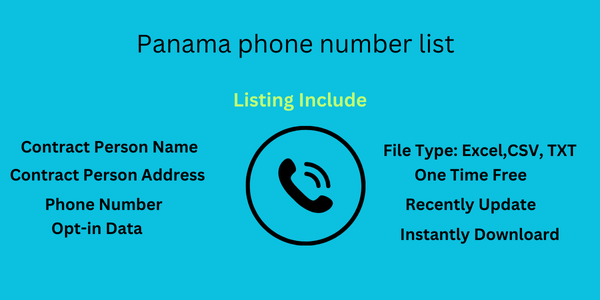 Panama phone number list