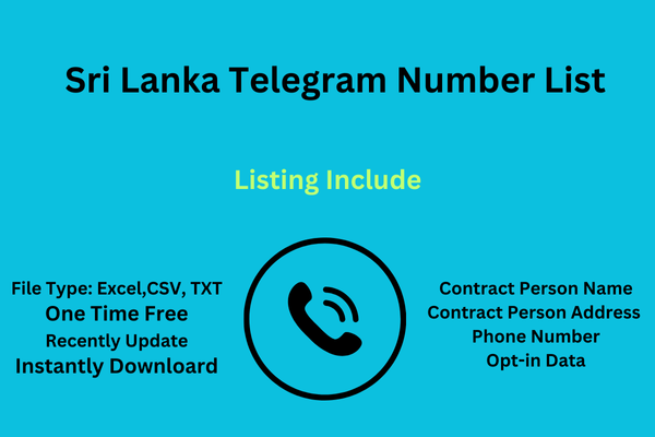 Sri Lanka telegram number list