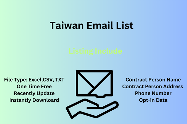 Taiwan email list