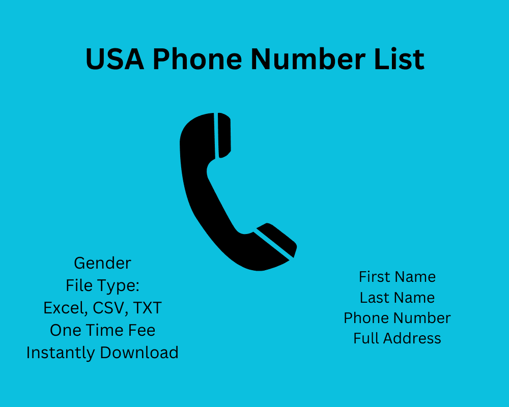 USA Phone Number List